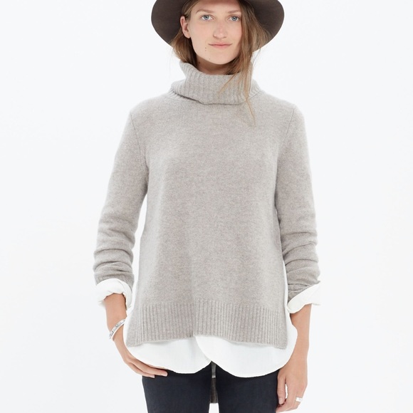 Madewell Sweaters - Madewell 100% Cashmere Layering Sweater